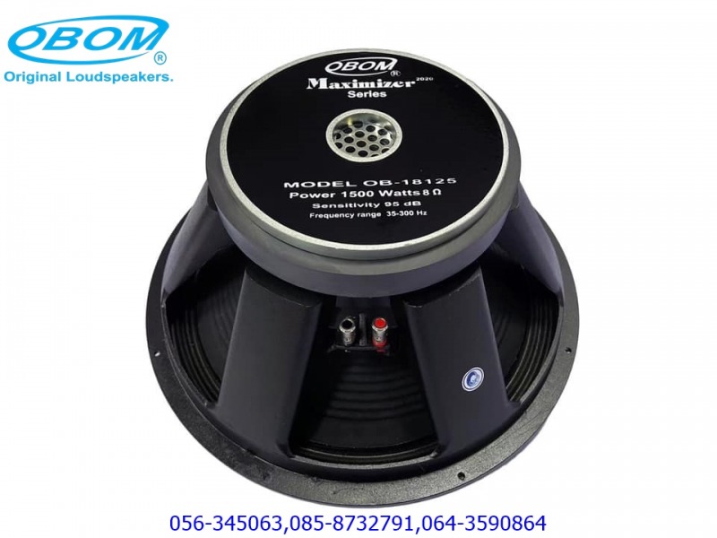 ลำโพง maximizer 1,500 วัตต์